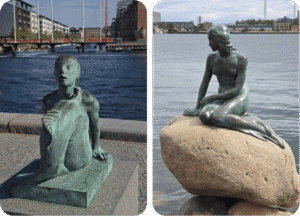 Statue de la Petite Sirène à Copenhague